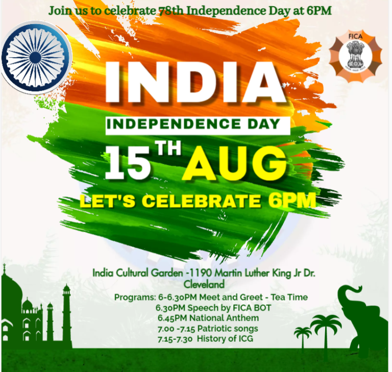 78 Independence Day Federation of India Community Associations